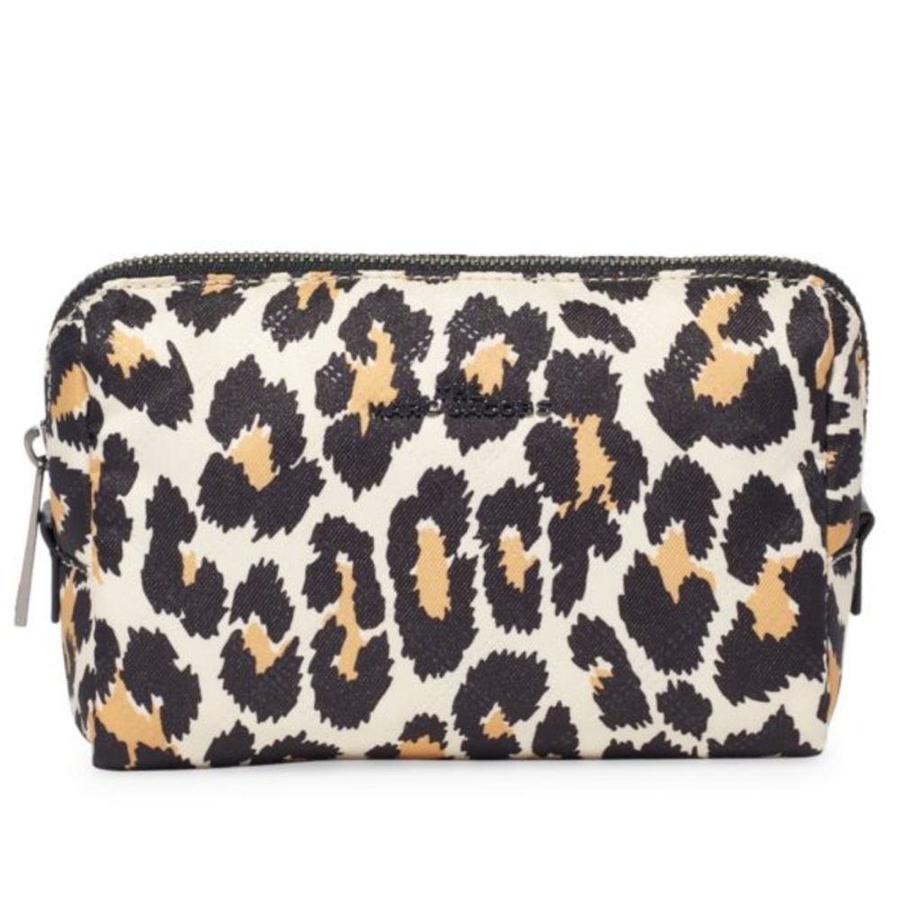 MARC JACOBS The Beauty Leopard-Print Triangle Pouch